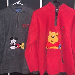 Walt Disney sweatshirt/hoodie bundle size large